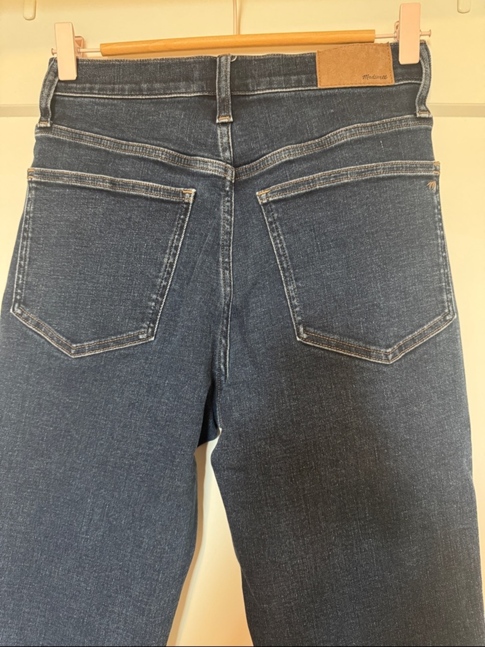 Madewell the perfect vintage Jean denim medium dark wash - Picture 4 of 6